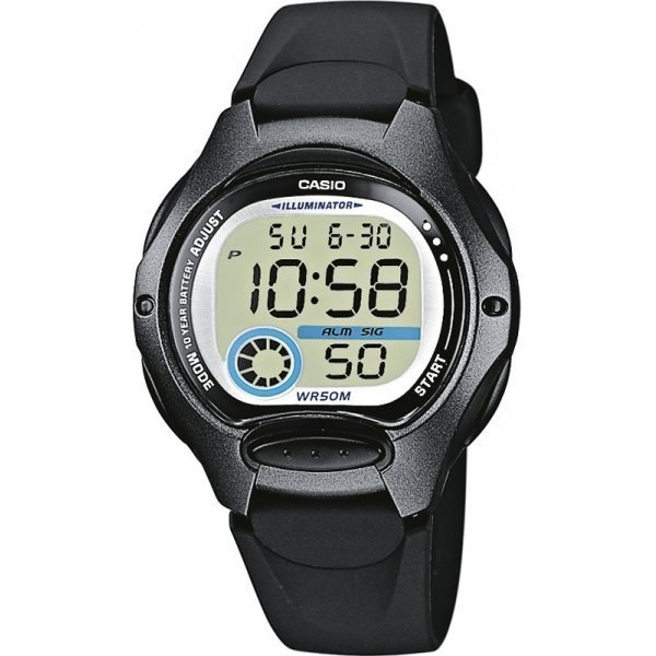 Наручные часы Casio Standart LW-200-1B, цвет черный - фото 1