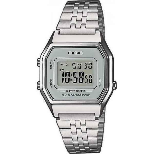 Наручные часы Casio LA680WEA-7E, цвет серебряный