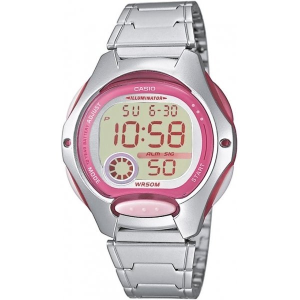 Наручные часы Casio LW-200D-4A, цвет серебряный - фото 1