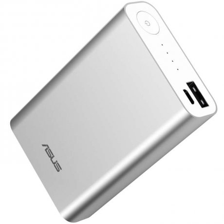 Мобильный аккумулятор Asus ZenPower ABTU005 Li-Ion 10050mAh 2.4A серебристый 1xUSB - фото 3