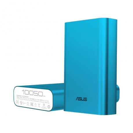 Мобильный аккумулятор Asus ZenPower ABTU005 Li-Ion 10050mAh 2.4A синий 1xUSB - фото 2