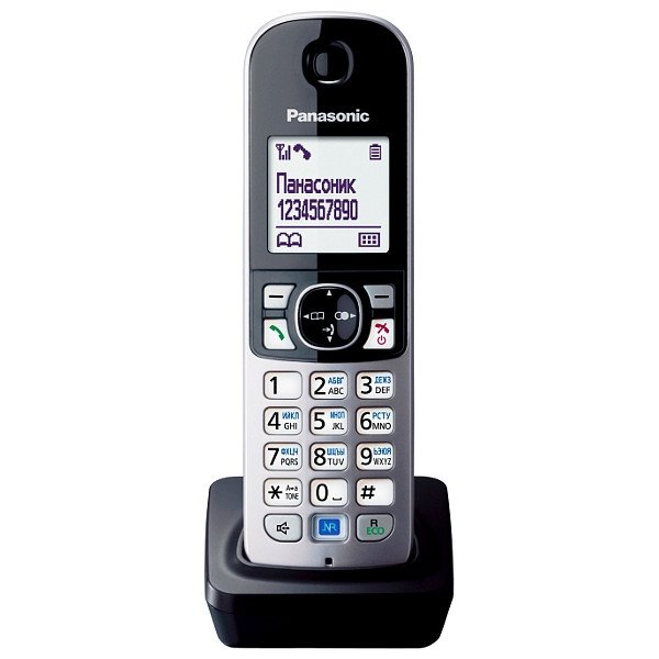 цена Радиотелефон Panasonic KX-TGA681RUB черный