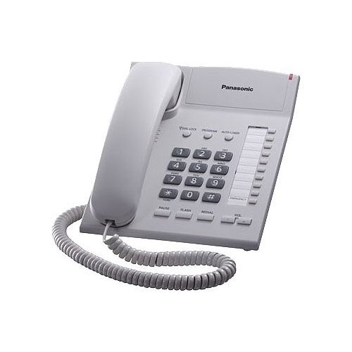 Телефон проводной Panasonic KX-TS2382RUW, белый от Kotofoto