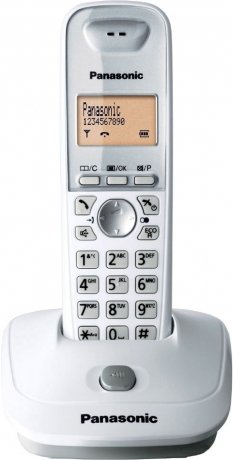 Радиотелефон  Panasonic KX-TG2511RUW, белый - фото 1