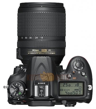 Зеркальный фотоаппарат Nikon D7200 Kit 18-55 VR II - фото 3