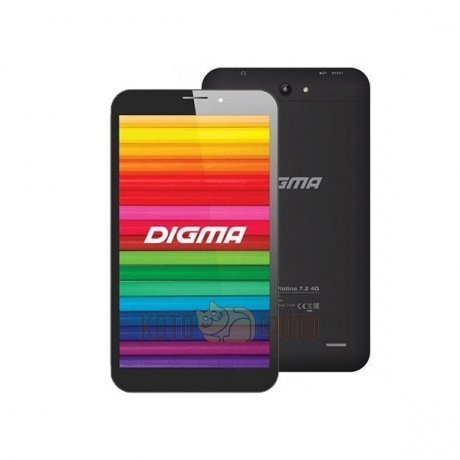 Планшет Digma 7.2 4G BlackPlatina - фото 1