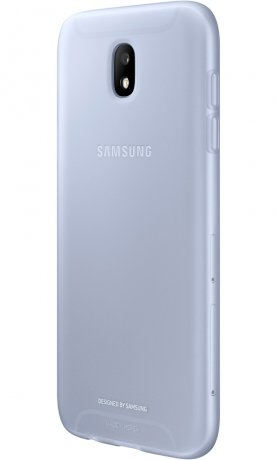 Чехол Samsung JellyCover для Galaxy J5 2017 (J530) EF-AJ530TLEGRU Blue - фото 3