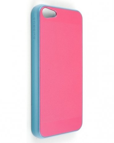 Baseus iCase Case for iPhone 5C (Pink/Blue) - фото 1
