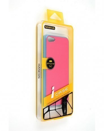 Baseus iCase Case for iPhone 5C (Pink/Blue) - фото 2