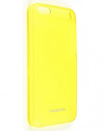Baseus Ultra Thin Case 0.6mm for iPhone 5C (Yellow) - фото 1