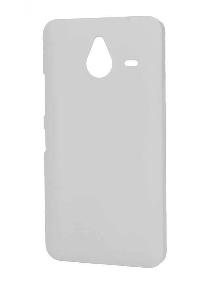 Чехол-накладка Pulsar Clipcase Soft-Touch для Microsoft Lumia 640 XL (белая)