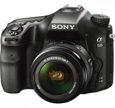 Фотоаппарат зеркальный Sony Alpha SLT-A68 Kit 18-55 - фото 1