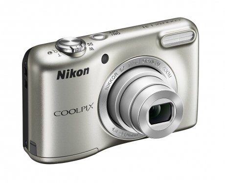 Цифровой фотоаппарат Nikon Coolpix A10 Silver - фото 2