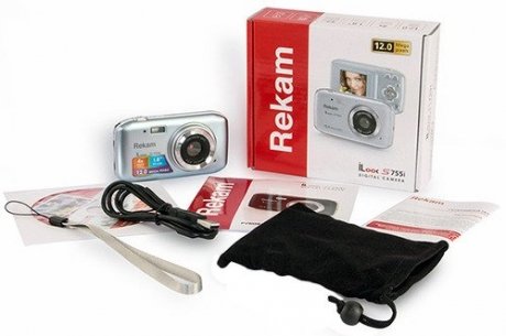 Цифровой фотоаппарат Rekam iLook S755i Metallic Grey - фото 3