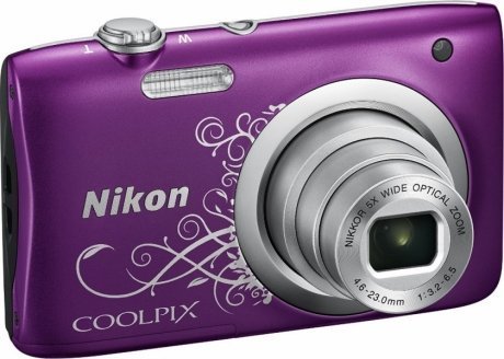 Цифровой фотоаппарат Nikon Coolpix A100 Purple Lineart - фото 1