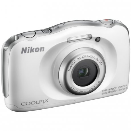 Цифровой фотоаппарат Nikon Coolpix W100 White - фото 1
