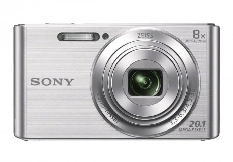 Цифровой фотоаппарат Sony DSC-W830 Cyber-Shot Silver - фото 2