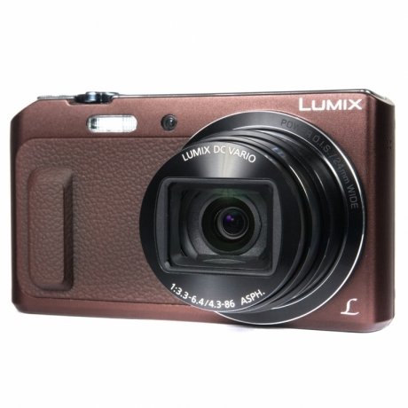Цифровой фотоаппарат Panasonic Lumix DMC-TZ57 Brown - фото 1