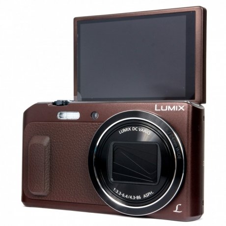 Цифровой фотоаппарат Panasonic Lumix DMC-TZ57 Brown - фото 5