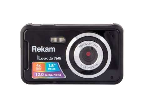 Цифровой фотоаппарат Rekam iLook S760i Black - фото 2