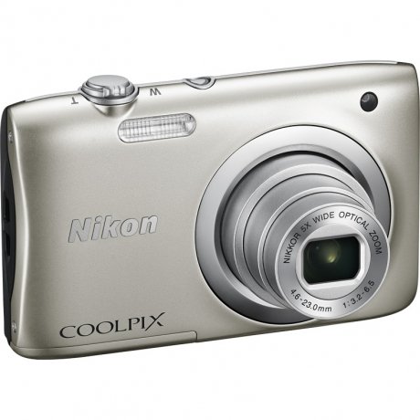 Цифровой фотоаппарат Nikon Coolpix A100 Silver - фото 4