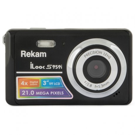Цифровой фотоаппарат Rekam iLook S959i Metallic Black - фото 1