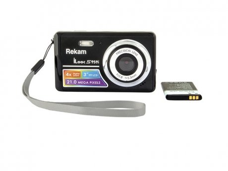 Цифровой фотоаппарат Rekam iLook S959i Metallic Black - фото 2
