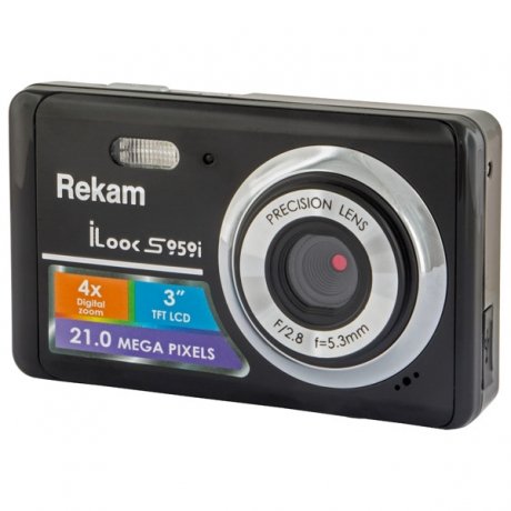 Цифровой фотоаппарат Rekam iLook S959i Metallic Black - фото 4