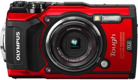 Цифровой фотоаппарат Olympus Tough TG-5 Red - фото 1