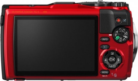 Цифровой фотоаппарат Olympus Tough TG-5 Red - фото 3