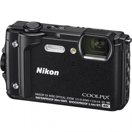 Цифровой фотоаппарат Nikon Coolpix W300 Black - фото 3