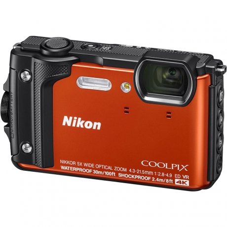 Цифровой фотоаппарат Nikon Coolpix  W300 Orange - фото 1