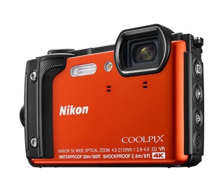 Цифровой фотоаппарат Nikon Coolpix  W300 Orange - фото 2