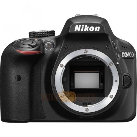 Фотоаппарат зеркальный Nikon D3400 Body - фото 1