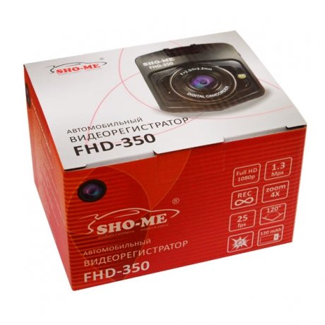 Видеорегистратор SHO-ME FHD-350 - фото 4