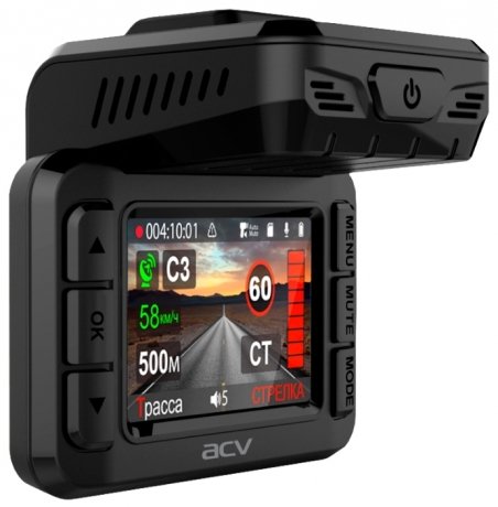 Видеорегистратор ACV GX-8000 КОМБО +антирадар+GPS-информатор - фото 3