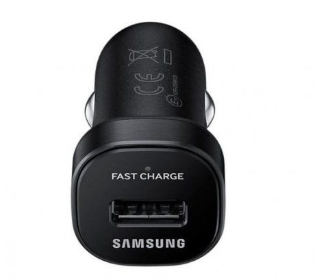 Автомобильное зарядное устройство Samsung EP-LN930BBEGRU, USB, microUSB, 2A Black - фото 1