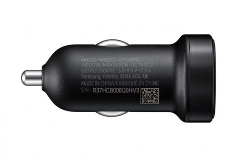 Автомобильное зарядное устройство Samsung EP-LN930BBEGRU, USB, microUSB, 2A Black - фото 4