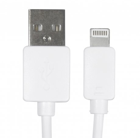 Сетевое зарядное устройство Partner USB 1A +Apple 8pin кабель - фото 5
