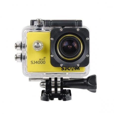 Экшн-камера SJCAM SJ4000 Wi-Fi Yellow - фото 3