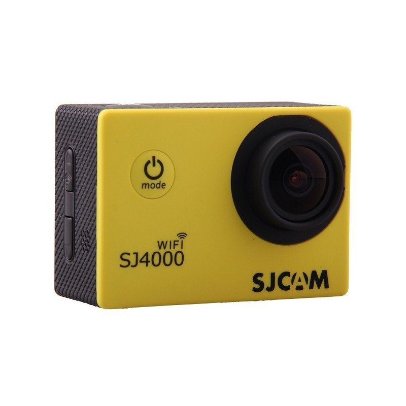 Экшн камера SJCAM SJ4000 Wi-Fi Yellow, цвет желтый