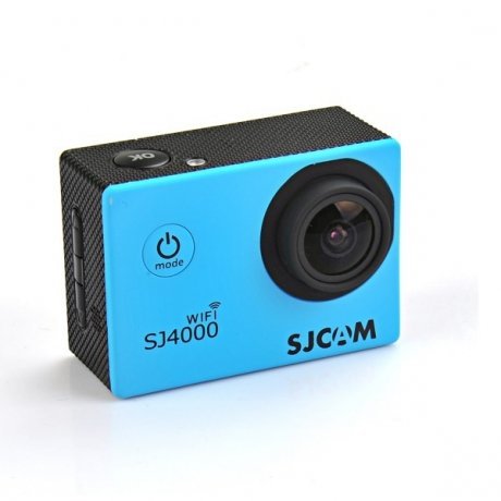 Экшн-камера SJCAM SJ4000 Wi-Fi Blue - фото 2