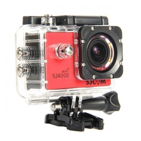 Экшн-камера SJCAM SJ4000 Wi-Fi Red - фото 2
