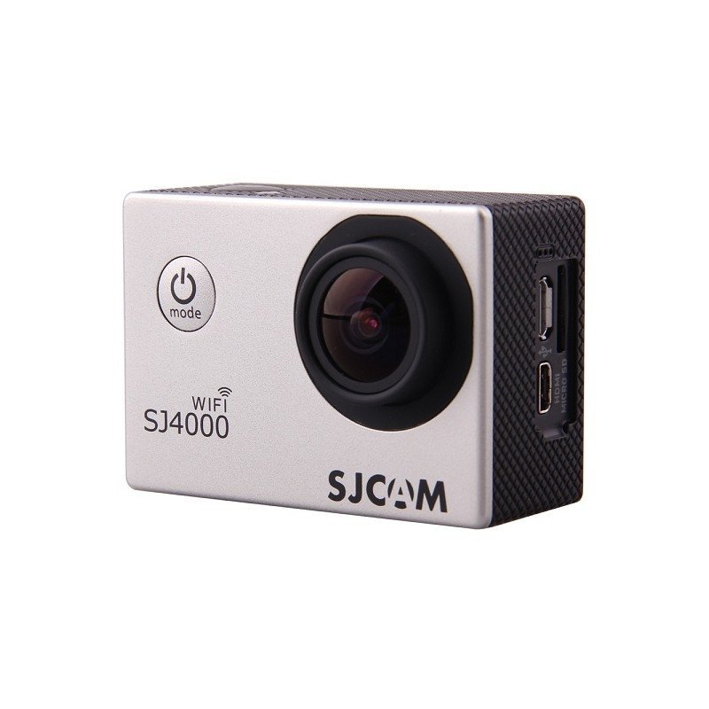 Экшн камера SJCAM SJ4000 Wi-Fi Silver, цвет серебро