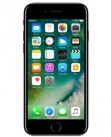 Смартфон Apple iPhone 7 128Gb Jet Black (MN922RU;A) - фото 3