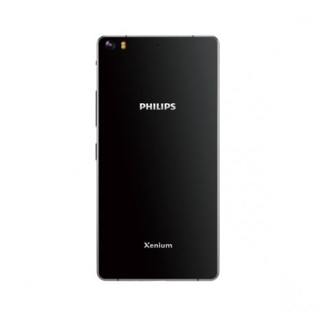 Смартфон Philips Xenium X818 Black - фото 3