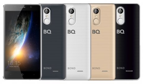 Смартфон BQ Mobile 5022 Bond Gold - фото 2