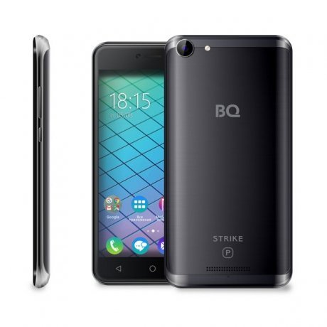 Смартфон BQ Mobile 5059 Strike Power Grey - фото 1