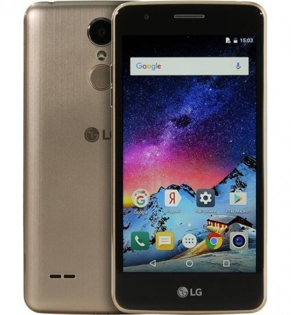 Смартфон LG K8 (2017) X240 Gold - фото 1