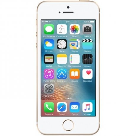 Смартфон Apple iPhone SE 128GB Gold (MP882RU;A) - фото 4